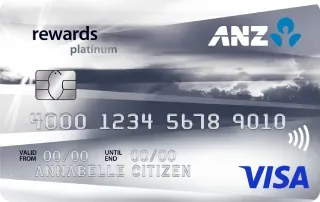 ANZ Rewards Platinum - Velocity Points card